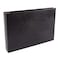 Better Office Products 7-Ring Leatherette Executive Ledger/Check Binder, Zipper Pouch, Holds 9x13in Business Checks, Black 11300 - alternate 1